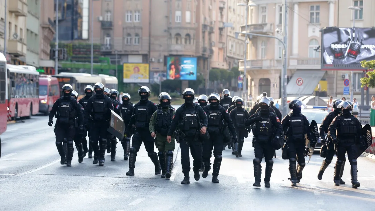 Serbian parliament after student list victory