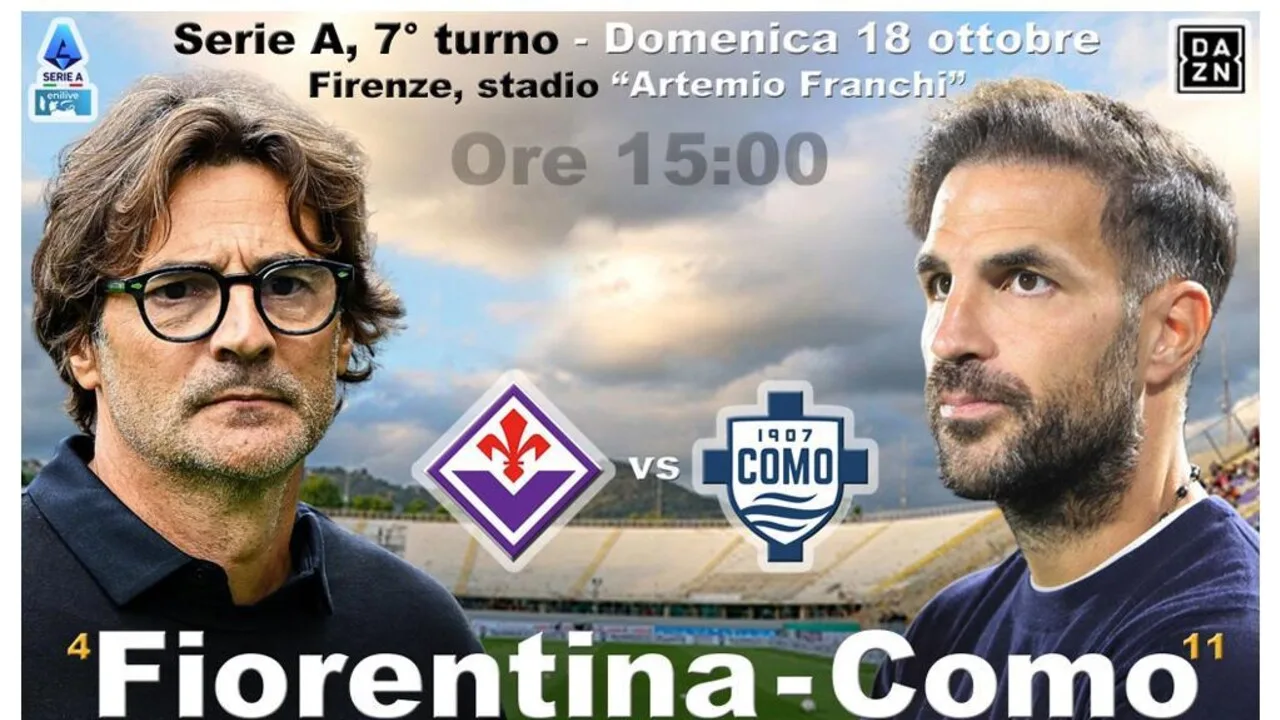 Fiorentina-Como: la sfida della settima giornata in diretta alle 15:00