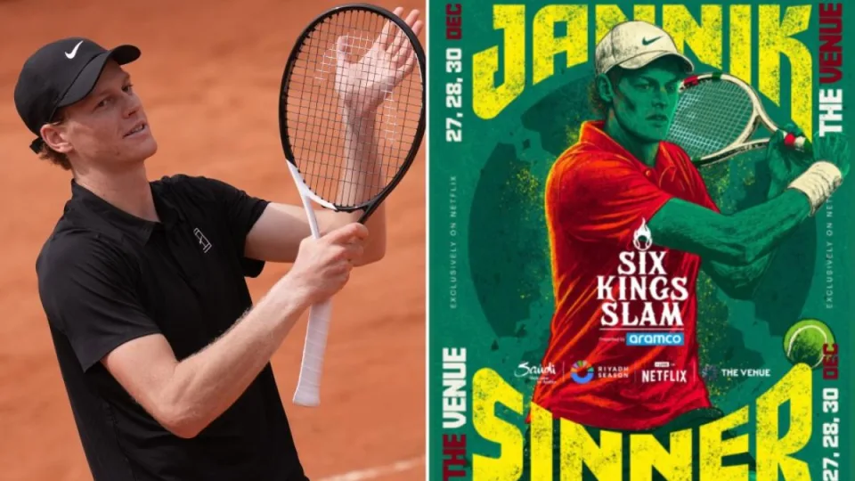 Sinner al Six Kings Slam: l'ufficializzazione sui social annuncia la data del rientro