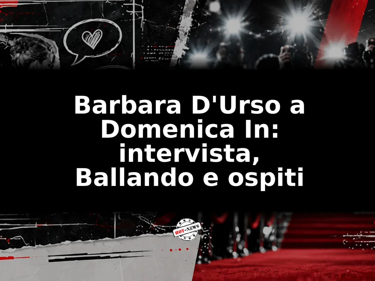 Barbara D'Urso a Domenica In: intervista, Ballando e ospiti