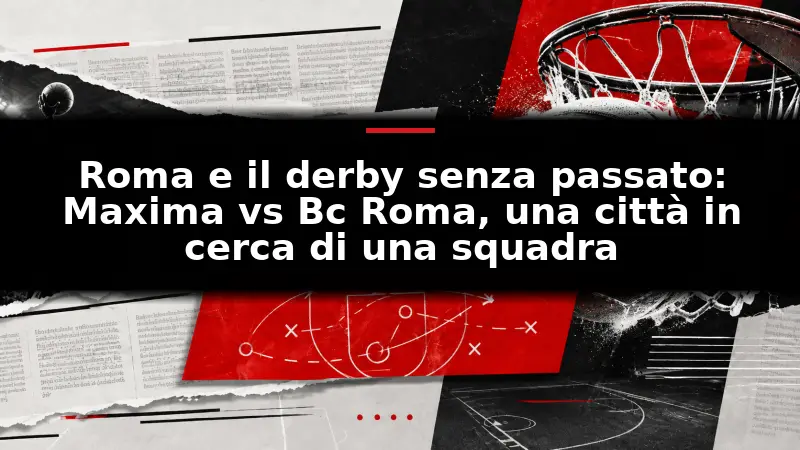 Roma e il derby senza passato: Maxima vs Bc Roma, una città in cerca di una squadra
